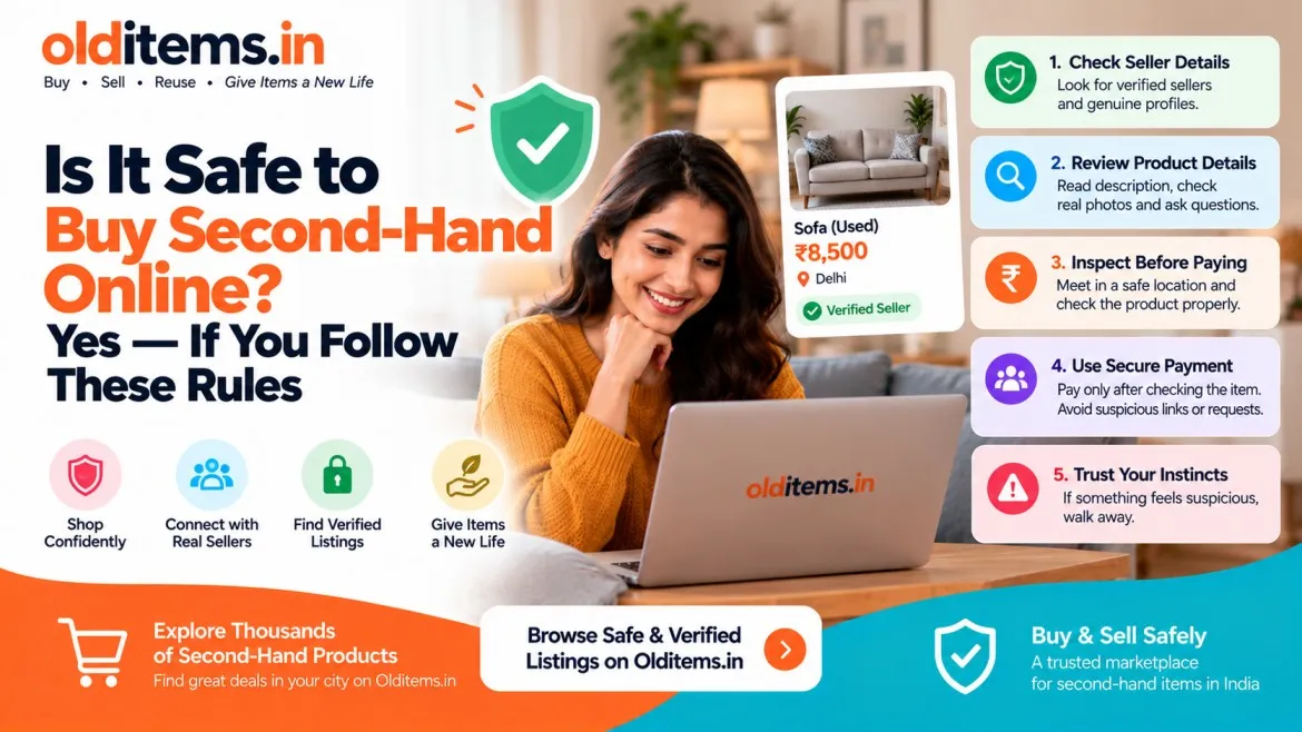 Is It Safe to Buy Second-Hand Online? Yes — If You Follow These Rules