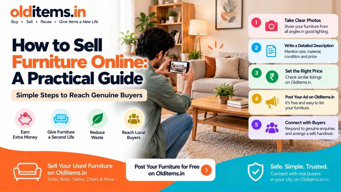 How to Sell Furniture Online: A Practical Guide