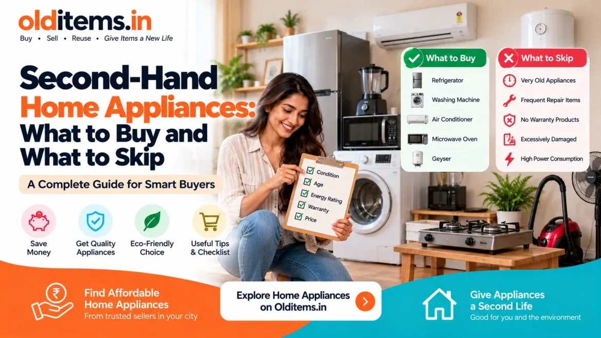 Second-Hand Home Appliances: What to Buy and What to Skip