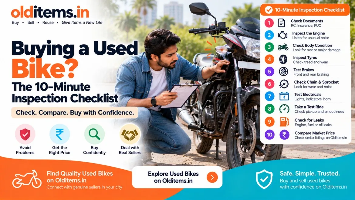 Buying a Used Bike? The 10-Minute Inspection Checklist