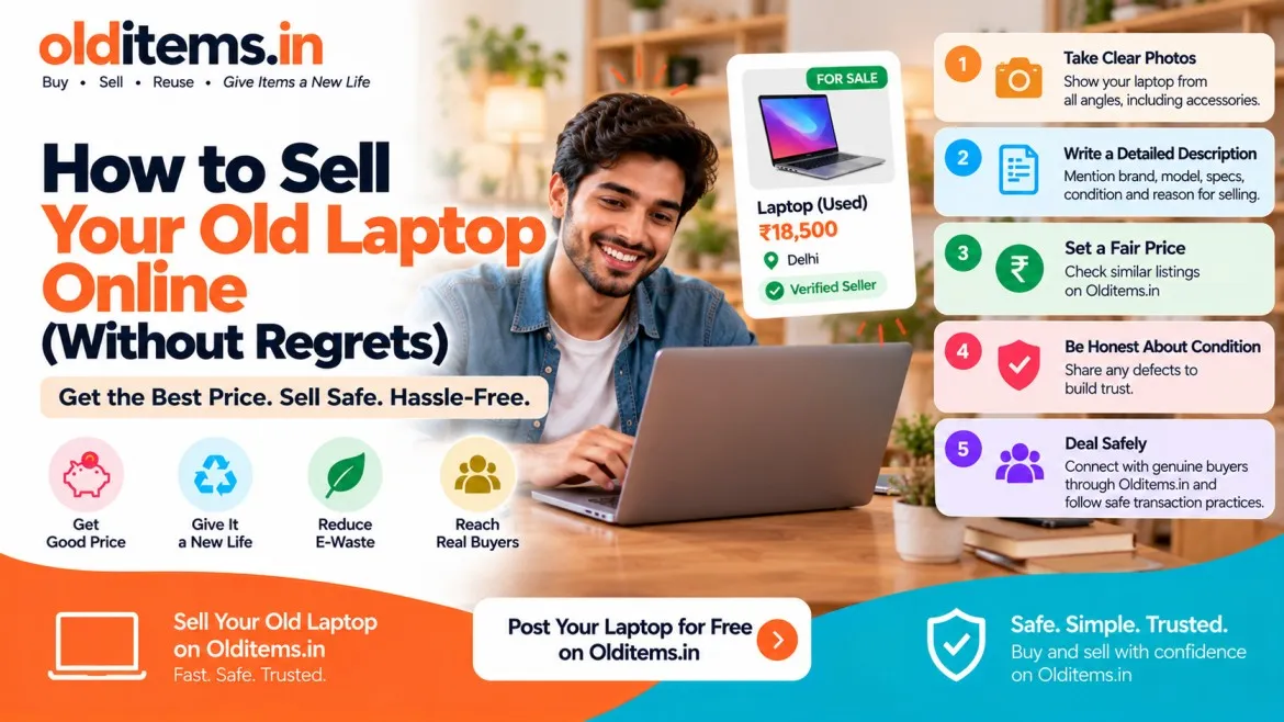 How to Sell Your Old Laptop Online (Without Regrets)