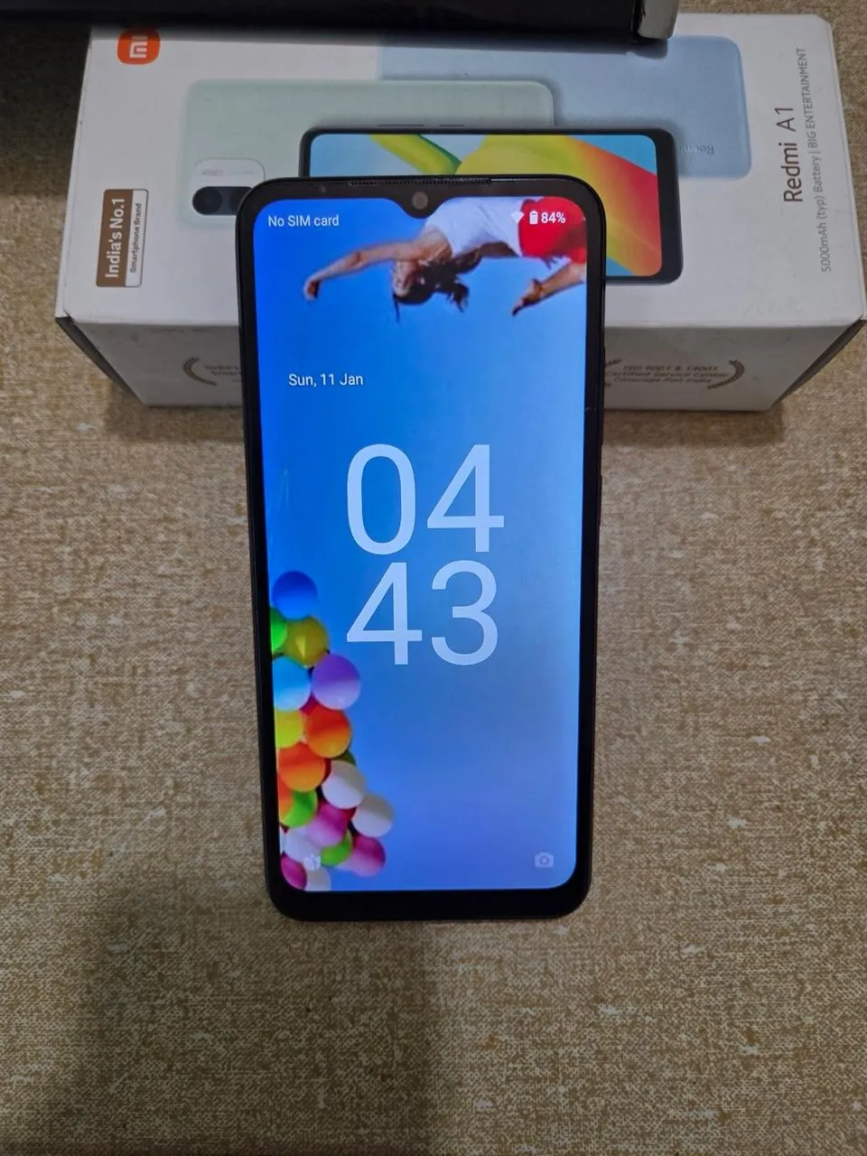 Xiaomi Redmi A1 (Light Blue) - 32GB - Clean Screen & Huge Battery for sale in Kolkata, West Bengal