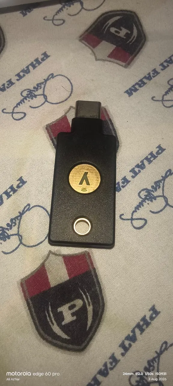 YubiKey 5 NFC USB-A Hardware Security Key – Factory Reset – Excellent Condition(Brand-Yubico) for sale in Madhupur, Jharkhand