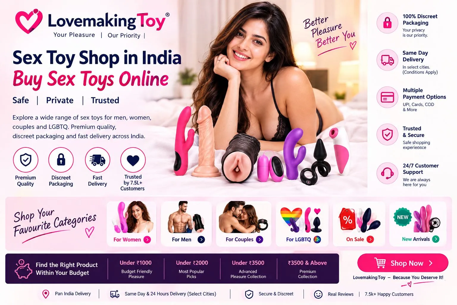 Buy Personal Wellness Products – Lovemaking Toy for sale in Bangalore, Karnataka, India, Karnataka