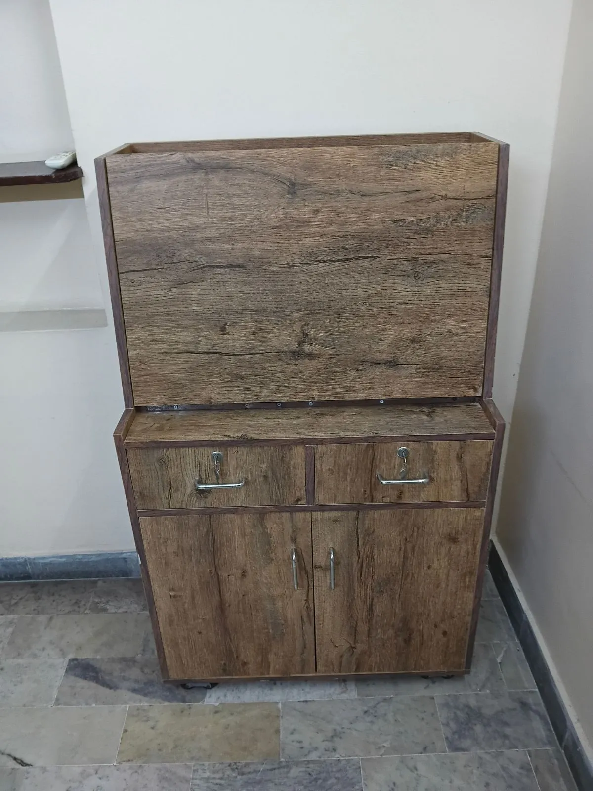 Foldable study table with drawer storage and chair for sale in Mohali, Punjab