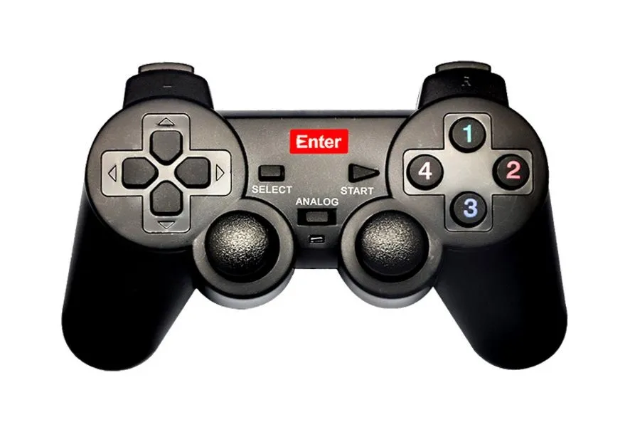 PS3 conrtroller Enter Usb Game Pad With Vibration E-Gpv, PC, Gamepad for sale in Sagar, Madhya Pradesh