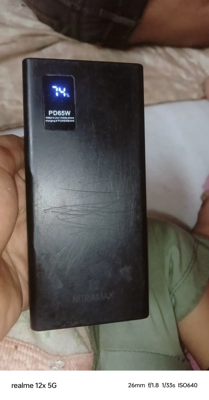 65W PD Fast Charging Power Bank NT-1010 - Thumbnail 2