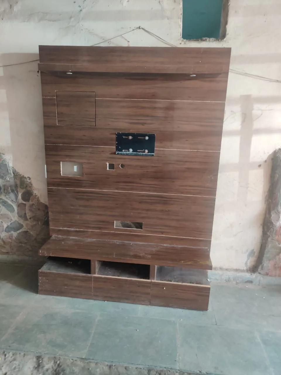 Wooden TV Panel with Storage & Drawers for sale in Ghaziabad, Uttar Pradesh