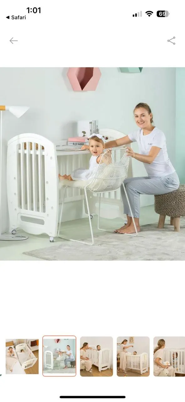 Baby cot 3 in 1 - Thumbnail 3