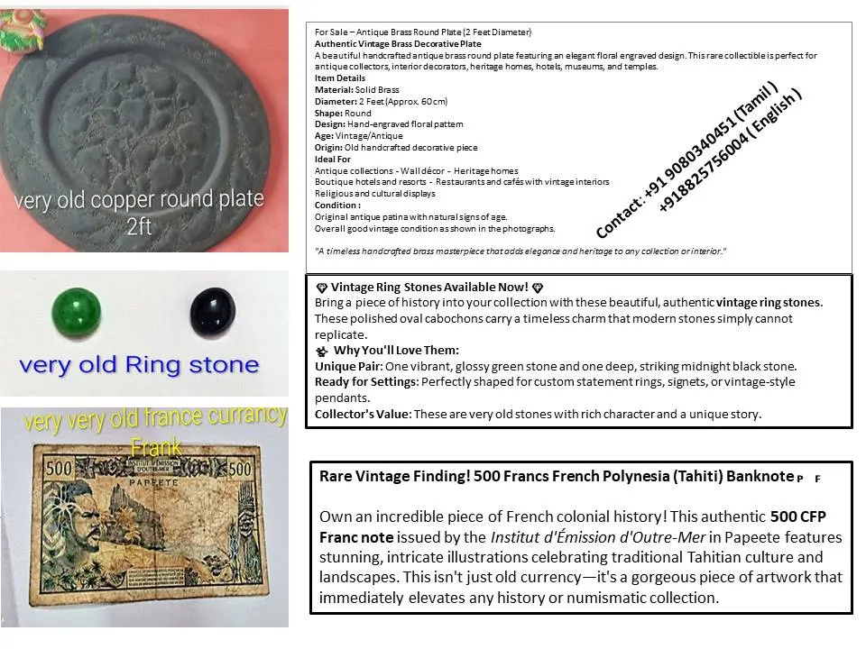 Ver rare Antique Items for Sale - Thumbnail 2