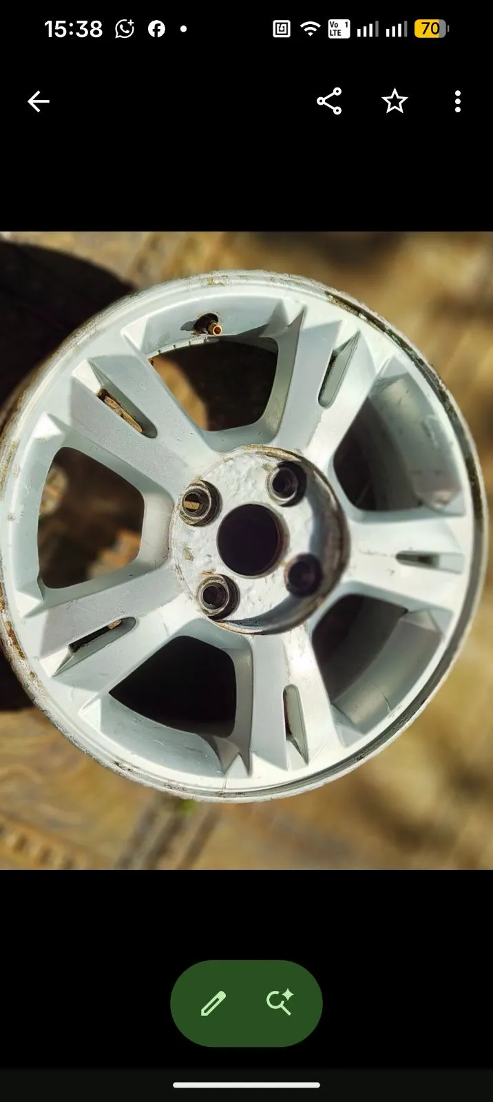 Genuine 14-Inch Hyundai i20 Original Alloy Wheels | Set of 4 | Fits Swift, Dzire, Ertiga & More for sale in Kollam, Kerala