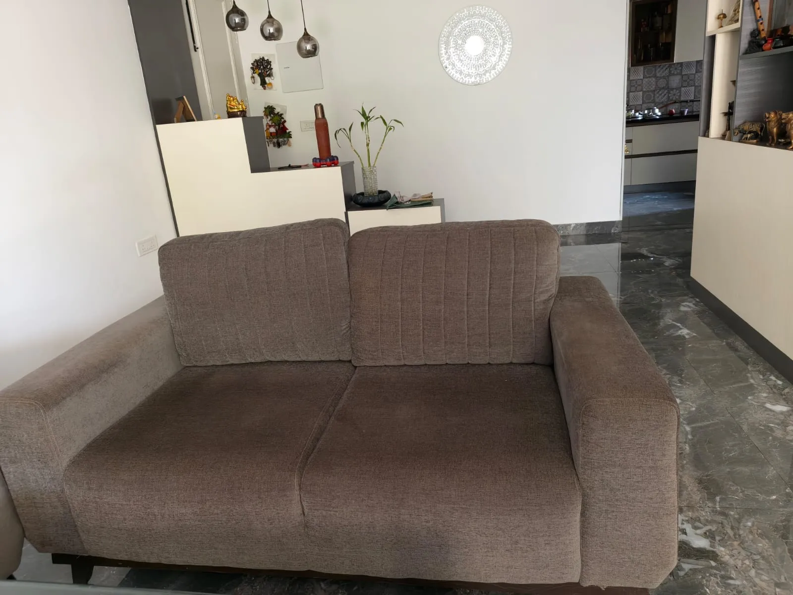Wakefit 3+2 seater sofa with coffee table - Thumbnail 2