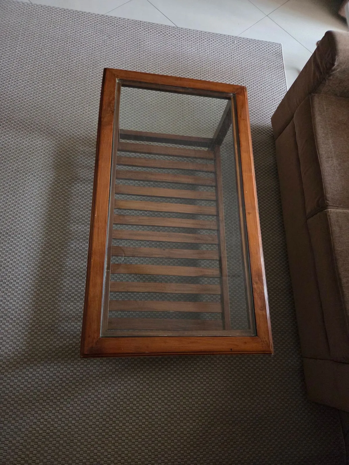 Teak Central Table - Thumbnail 3