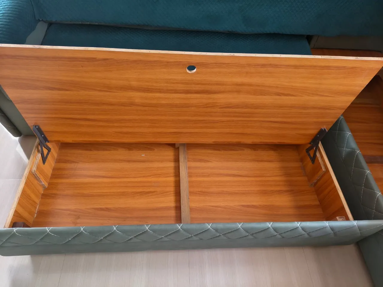 Premium L-Shape Sofa Cum Bed | Spacious 7-Seater | Excellent Condition - Thumbnail 2