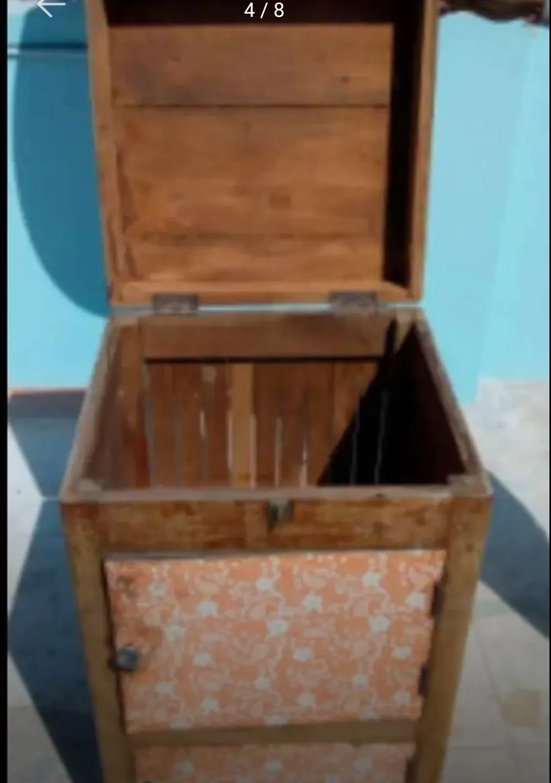 Wooden storage box - Thumbnail 4