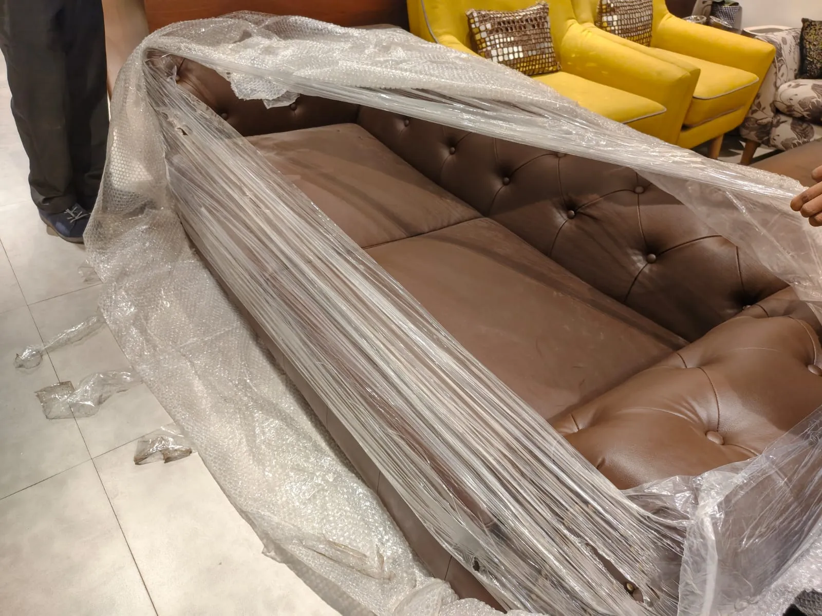 Brand new Leather Sofa - Thumbnail 2