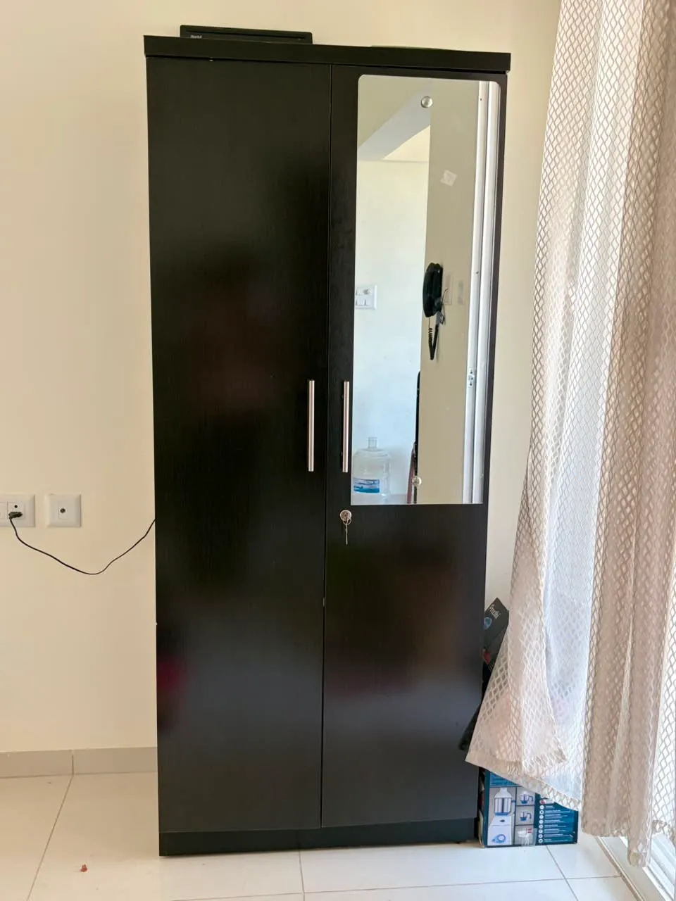 Double Door Wardrobe/Cupboard | Excellent Condition for sale in Pune, Maharashtra