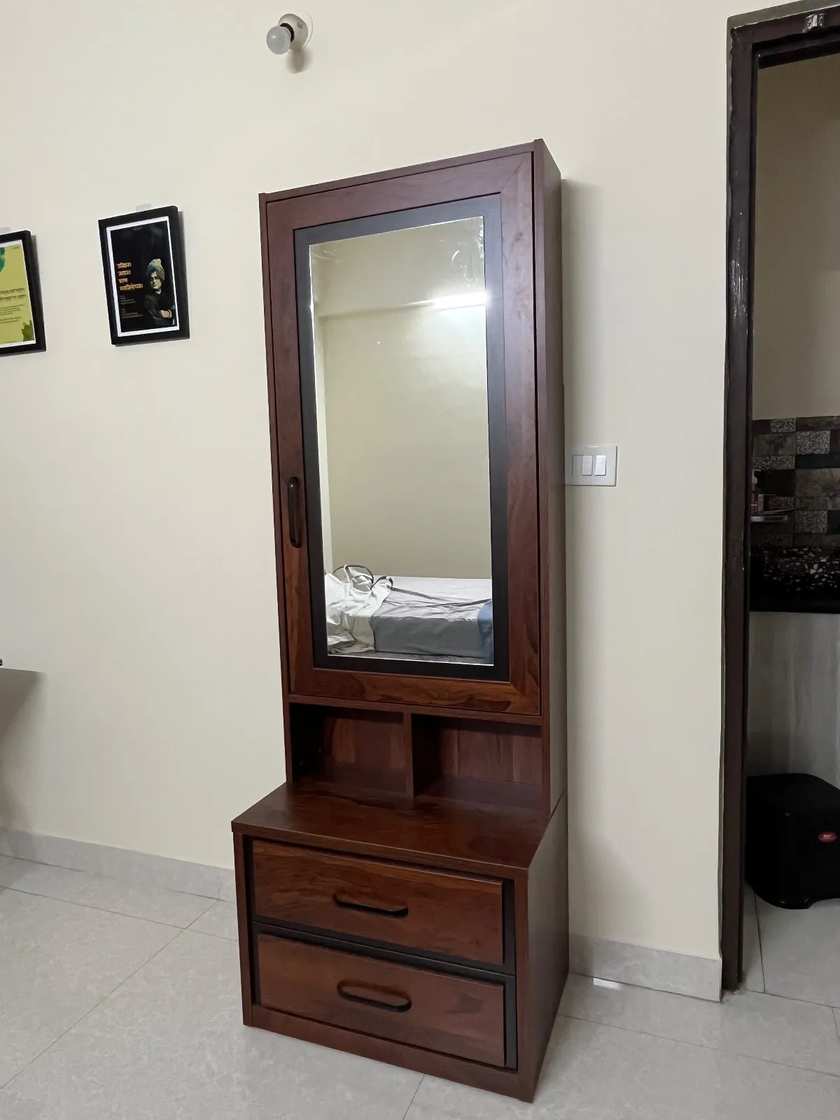 Pepperfry Wooden Dressing Table – Excellent Condition (Active Warranty - Thumbnail 2
