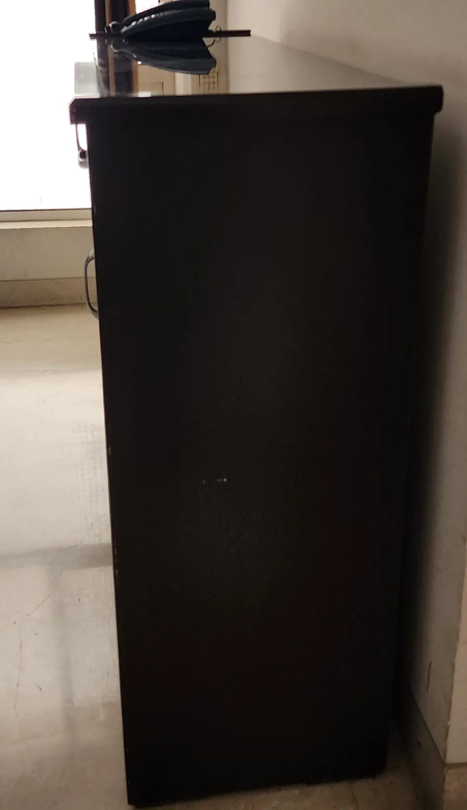 Multi utility storage cabinet with glass top and drawer (3 years used only) - Thumbnail 4