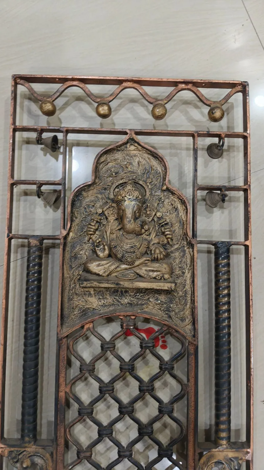 Shri Ganesh antique grill - Thumbnail 2