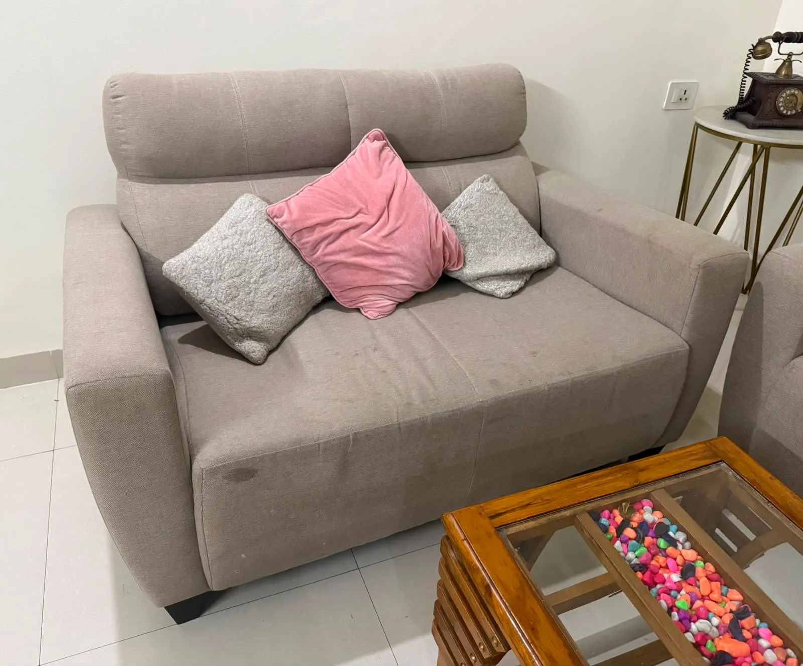 Sofa with center table - Thumbnail 2