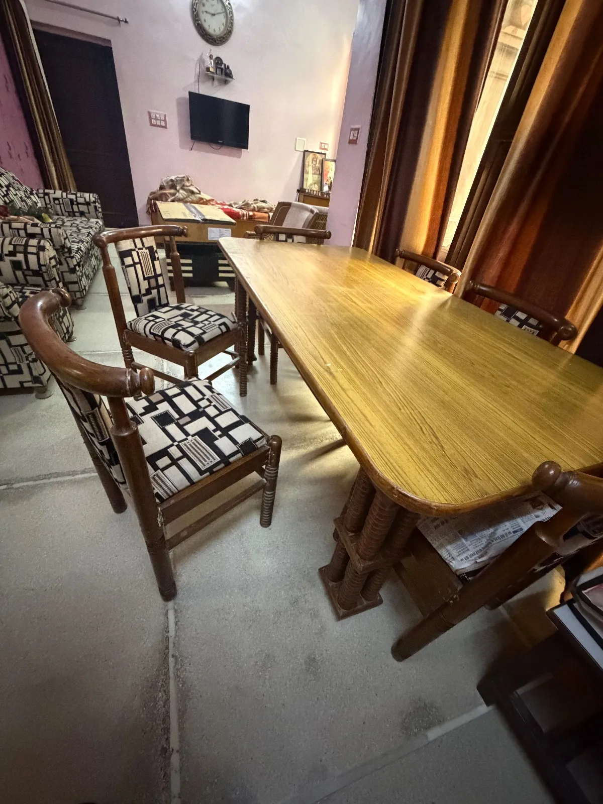 Sofa set woth table swing zula & dining table - Thumbnail 2
