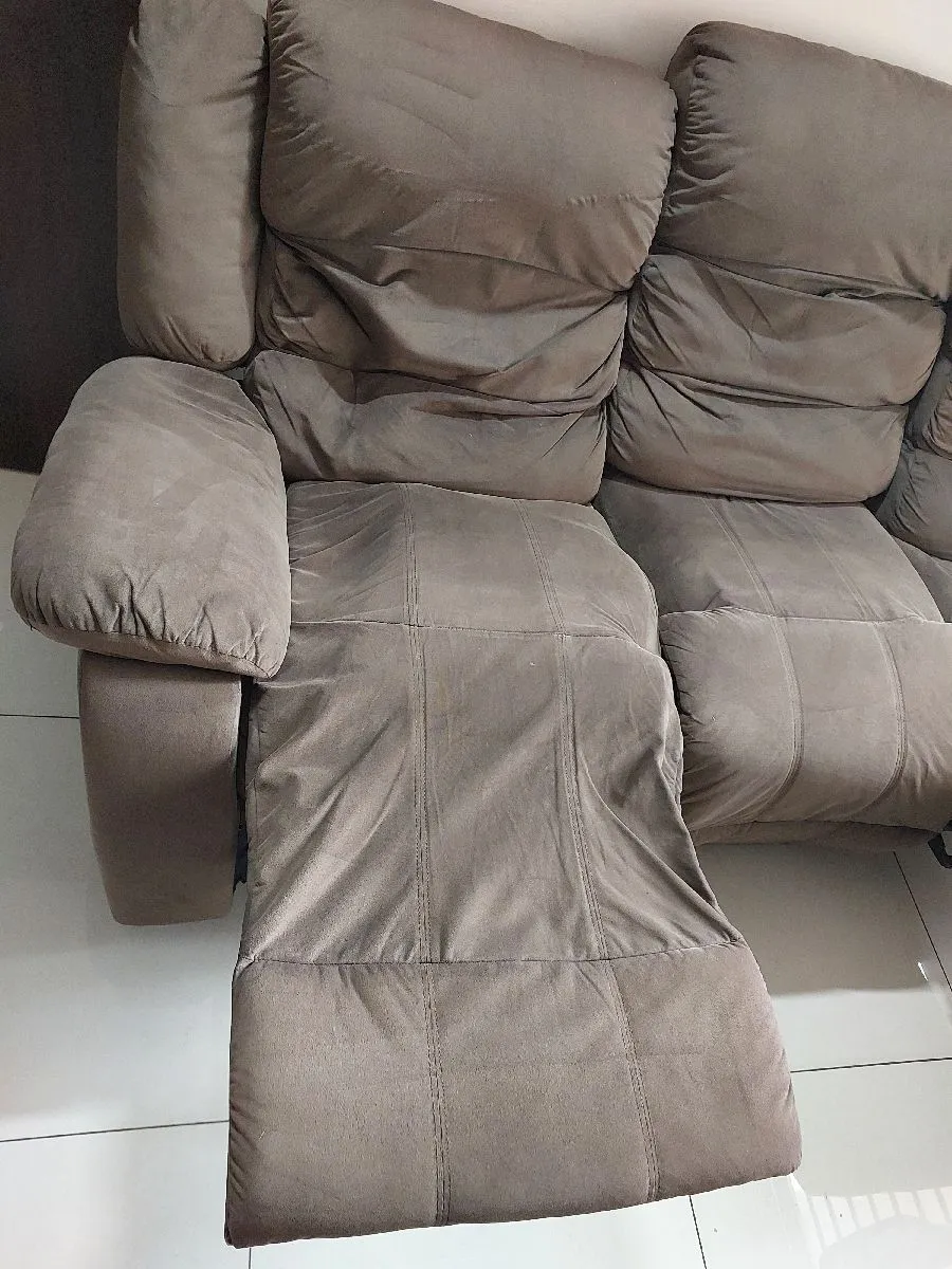 Fabric Recliner Sofa 3 Seater - Thumbnail 5