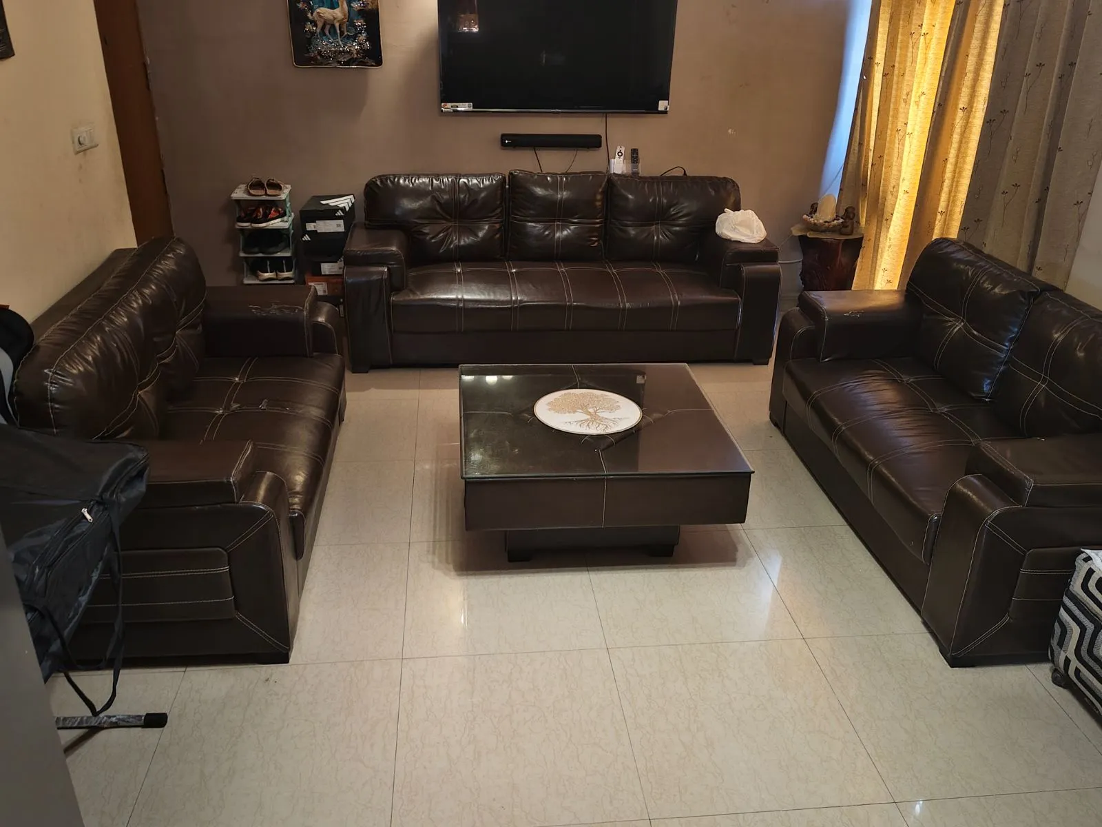 Sofa Set + 🍽️ 6-Seater Dining Set – ₹35,000 for sale in FARIDABAD, Haryana