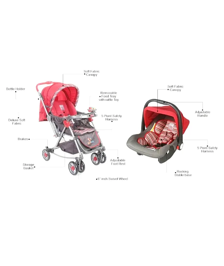 Baby stoller and Car Seat(Carry cot) - Thumbnail 2