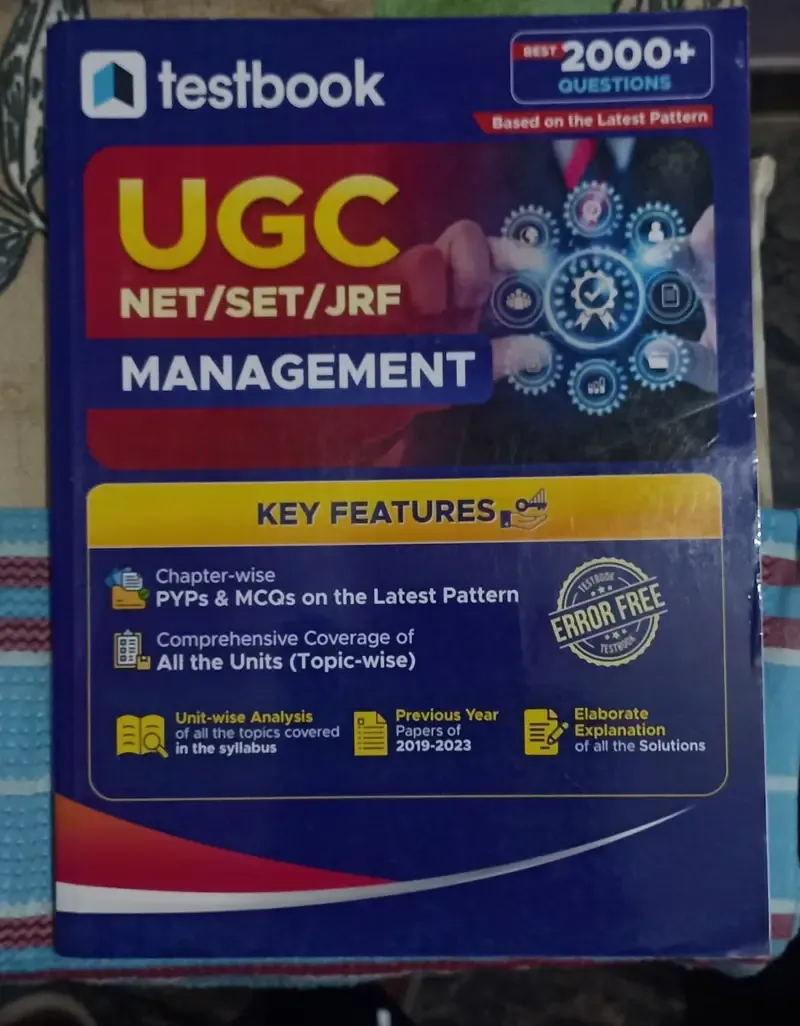UGC- NET, SET, JRF (PAPER- 02 MANAGEMENT GUIDE) for sale in Mysore, Karnataka