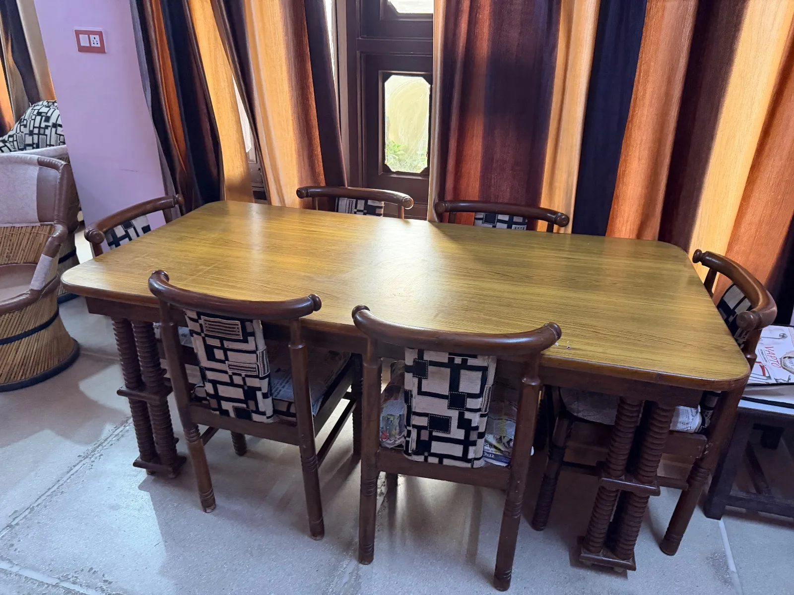 Sofa set woth table swing zula & dining table - Thumbnail 5