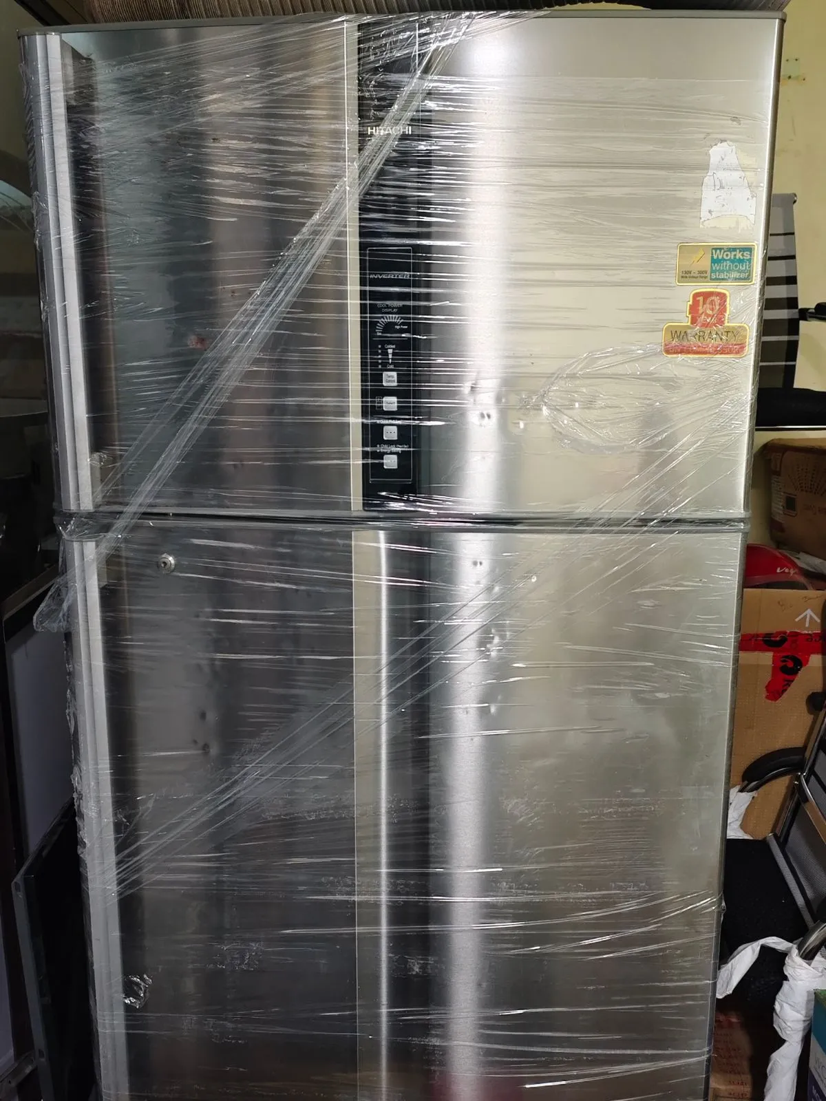 Hitachi Inverter Double Door Top Freezer Refrigerator fridge for sale in Chennai, Tamil Nadu