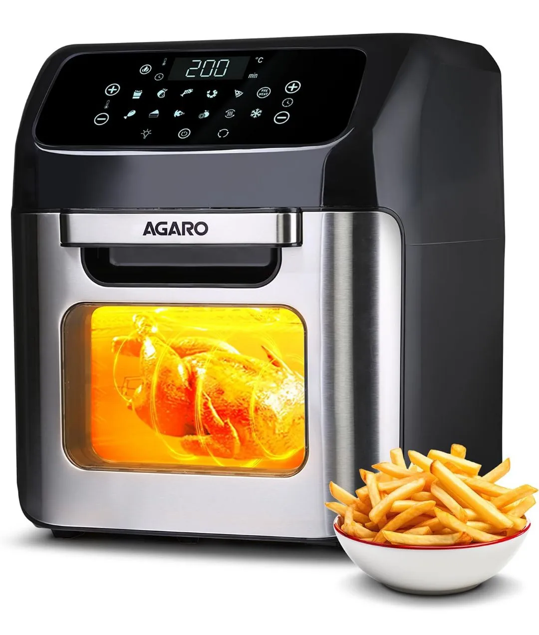 AGARO Regency Air Fryer For Home, 12L, 1800W Used One... for sale in Hyderabad, Telangana