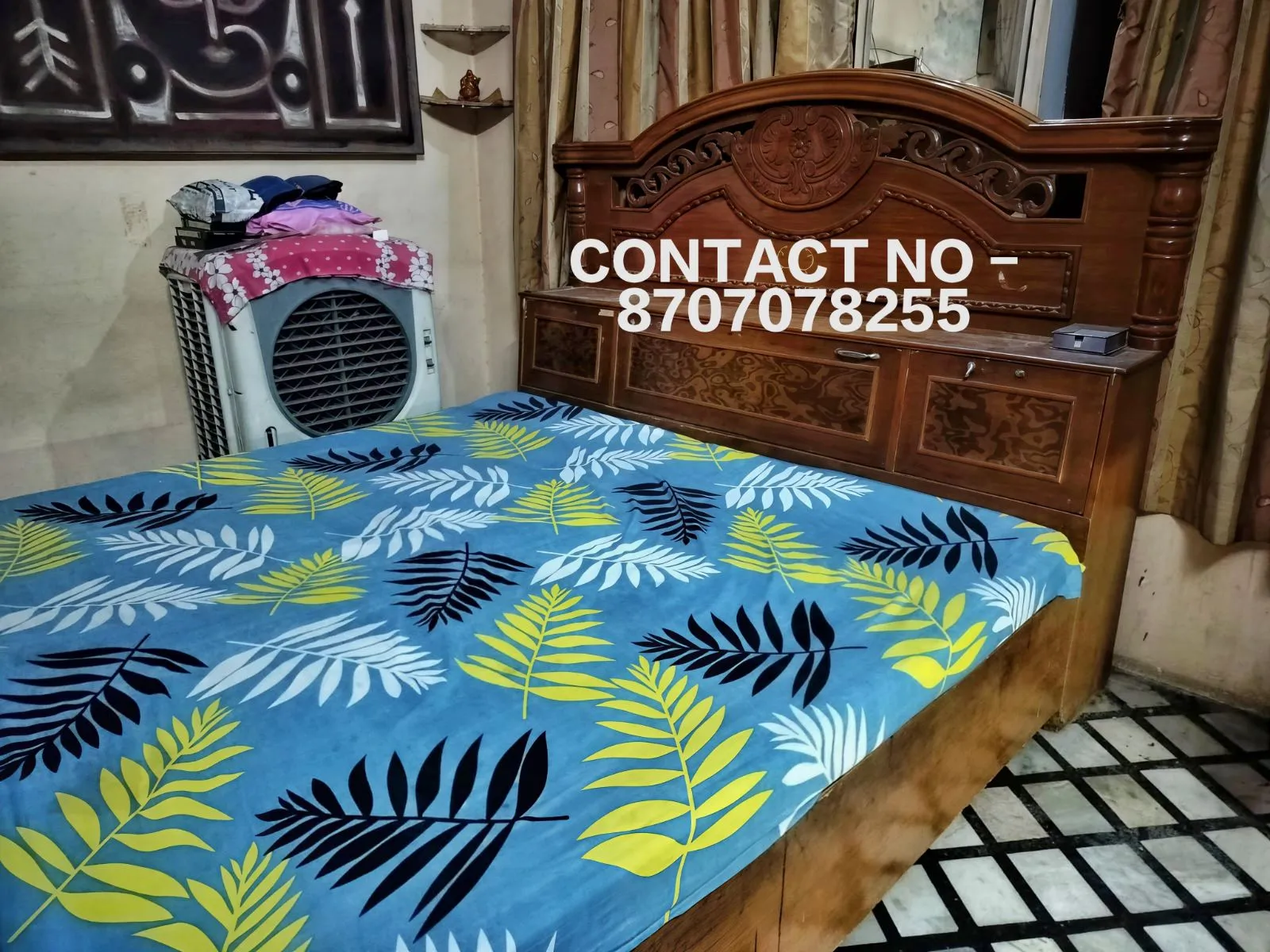 5 Sheesham Home Wooden Furniture (Mandir, Bed, Dressing table, Bench) for sale in Prayagraj, Uttar Pradesh