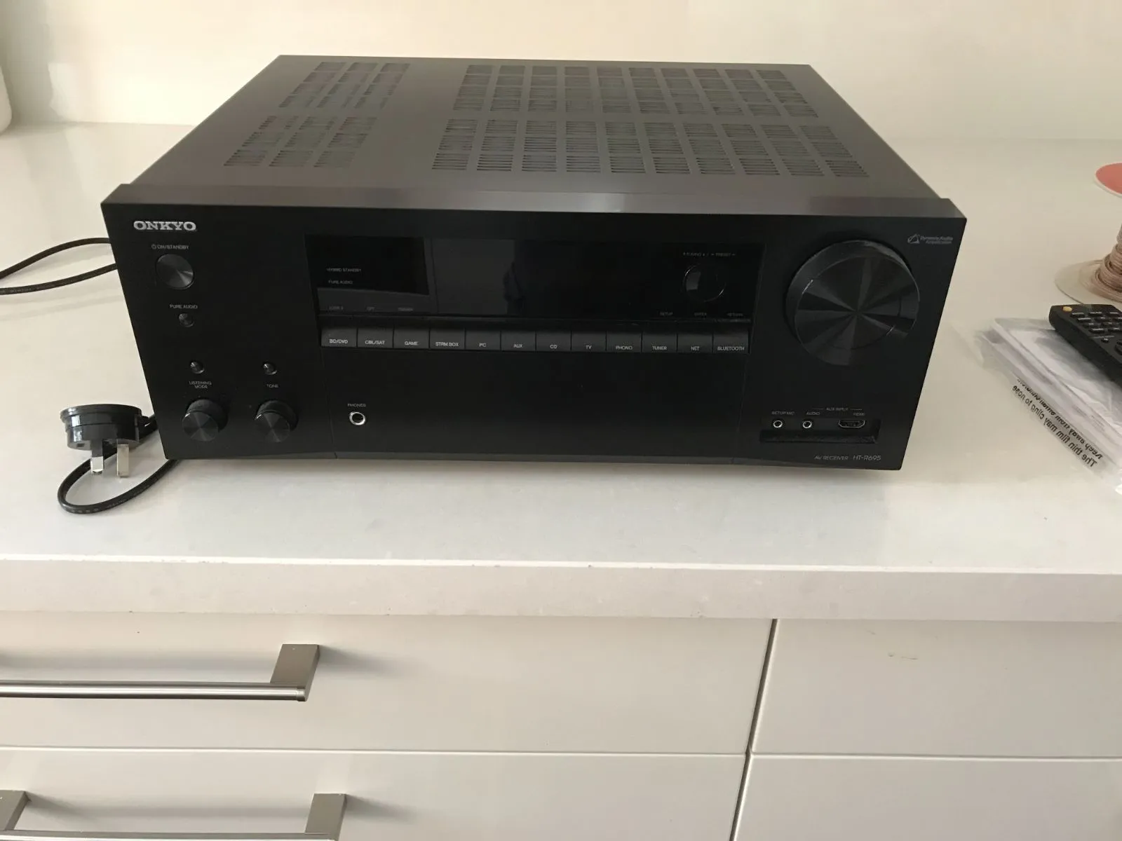 Onkyo HT-R695,7.2-channel network A/V receive,Dolby Atmos and DTS:X in a 5.2.2 configuration - Thumbnail 5