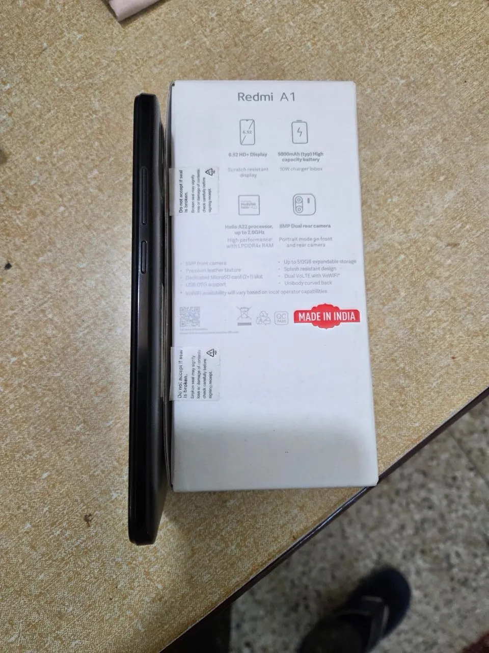 Xiaomi Redmi A1 (Light Blue) - 32GB - Clean Screen & Huge Battery - Thumbnail 2