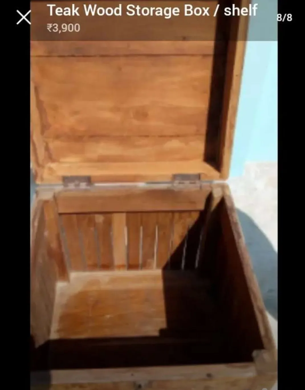 Wooden storage box for sale in Hyderabad, Telangana