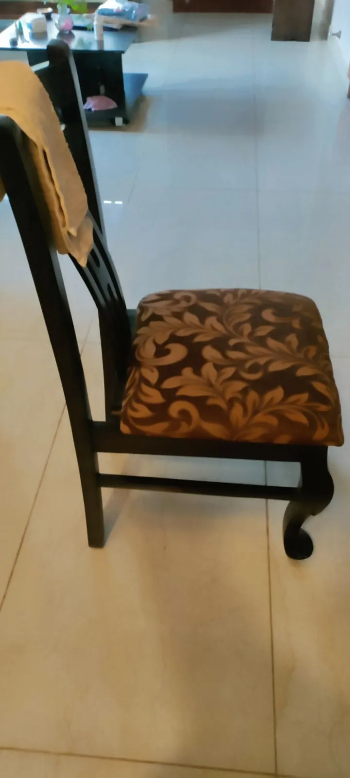 6 seater teak wood dining table - Thumbnail 5