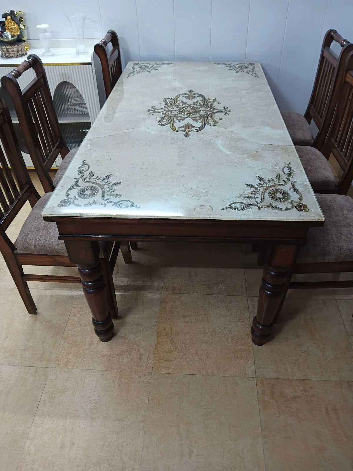 6 seater dining table - Thumbnail 2