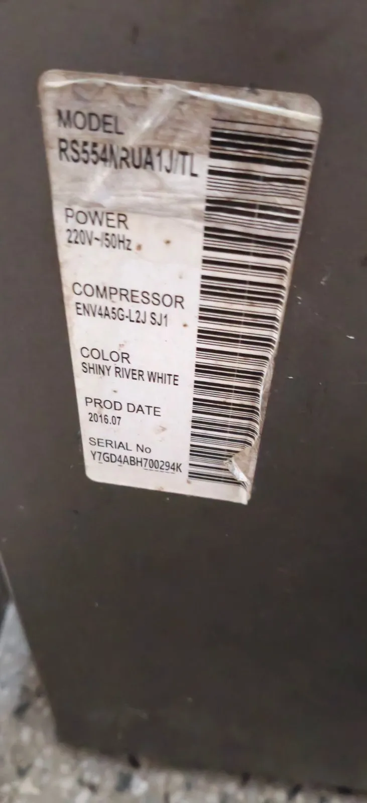 Samsung refrigerator 8years old - Thumbnail 2