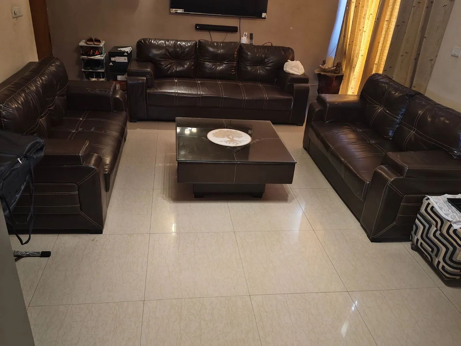 Sofa Set + 🍽️ 6-Seater Dining Set – ₹35,000 - Thumbnail 2