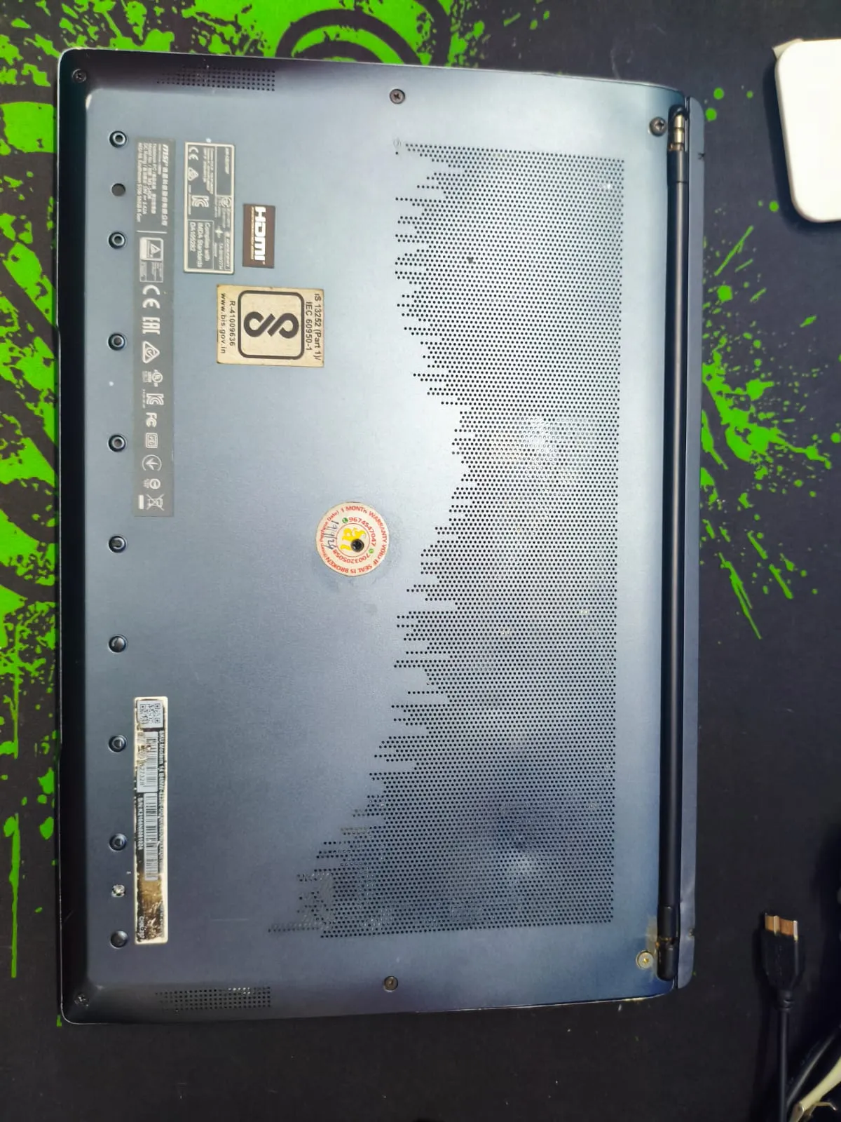 MSI NOTEBOOK RYZEN 5 LAPTOP - Thumbnail 5