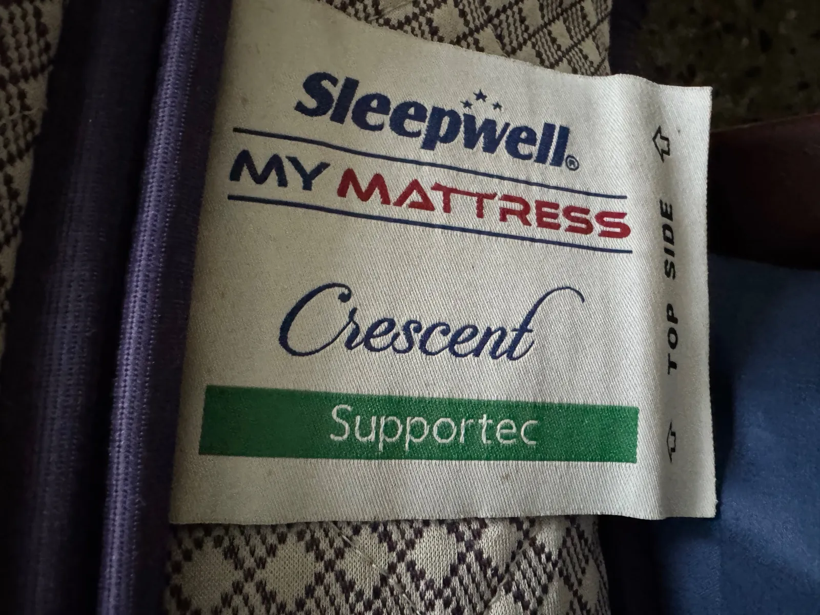 Sleepwell Crescent Suppotoc Spring Mattress Queen 78 x 60 inches - Thumbnail 2