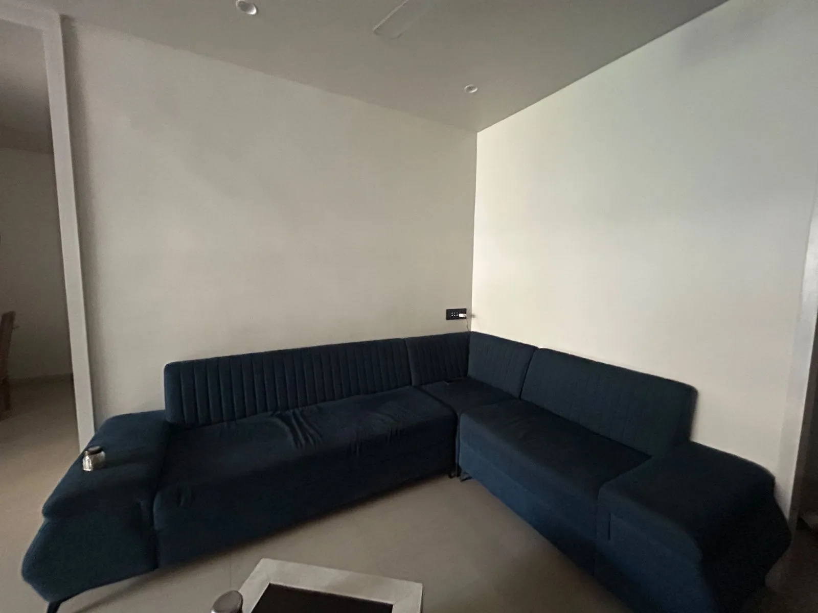 Sofa set turquoise blue 3+1+2... corner seat sofa.. 2 seats extra.. for sale in ahmedabad, Gujarat