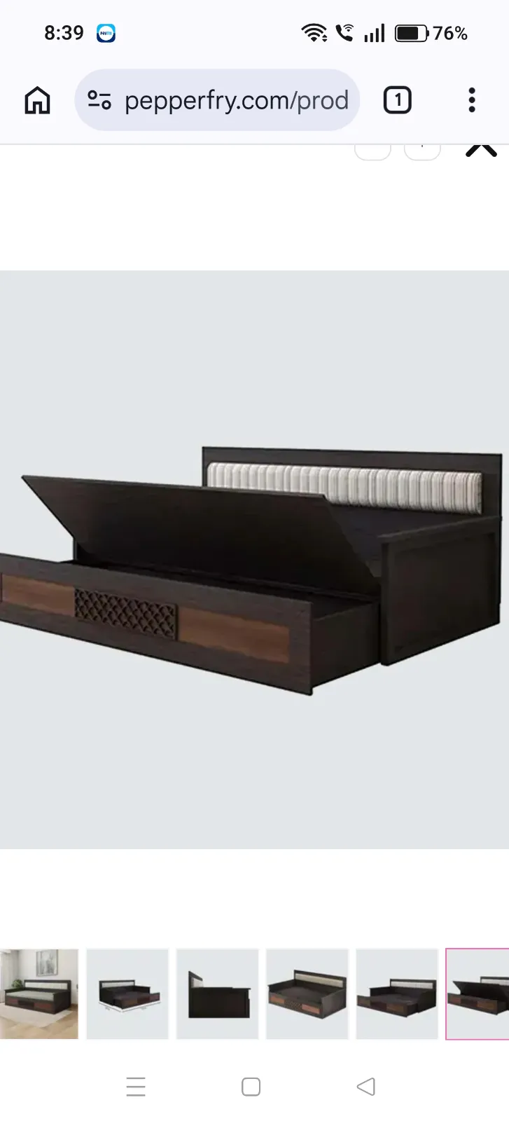 Sofa cum bed - Image 1