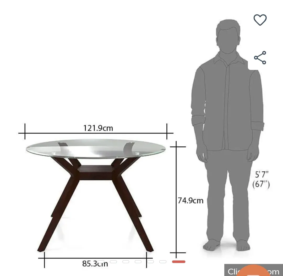 4 seater Dining Table - Thumbnail 4