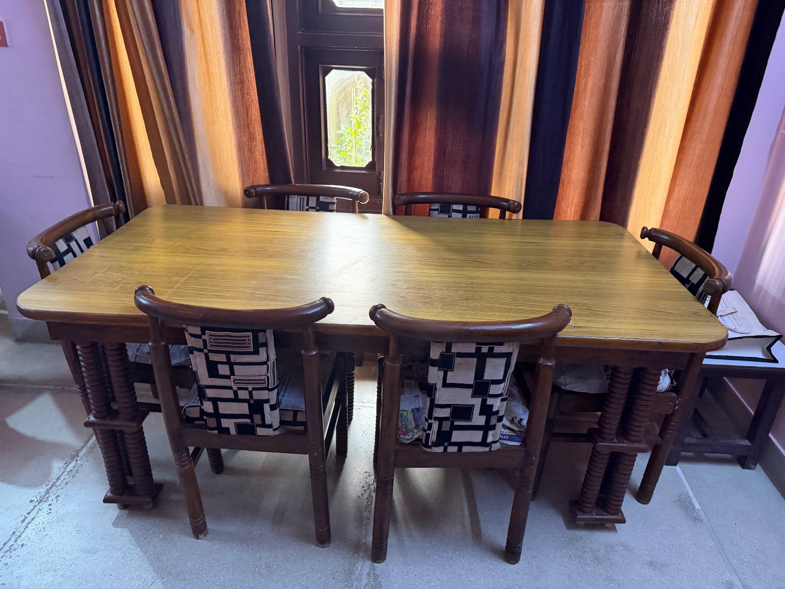 5 seater sofa with table swing zhula dinning table - Thumbnail 16