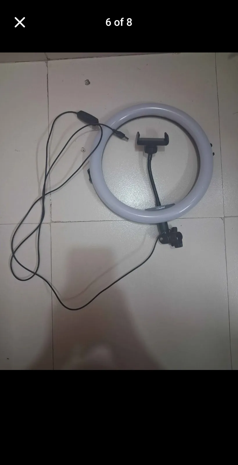 Digitek LED RING LIGHT COMBO PACK WITH 5 FEET LIGHT STAND 25 W Power output - Thumbnail 6