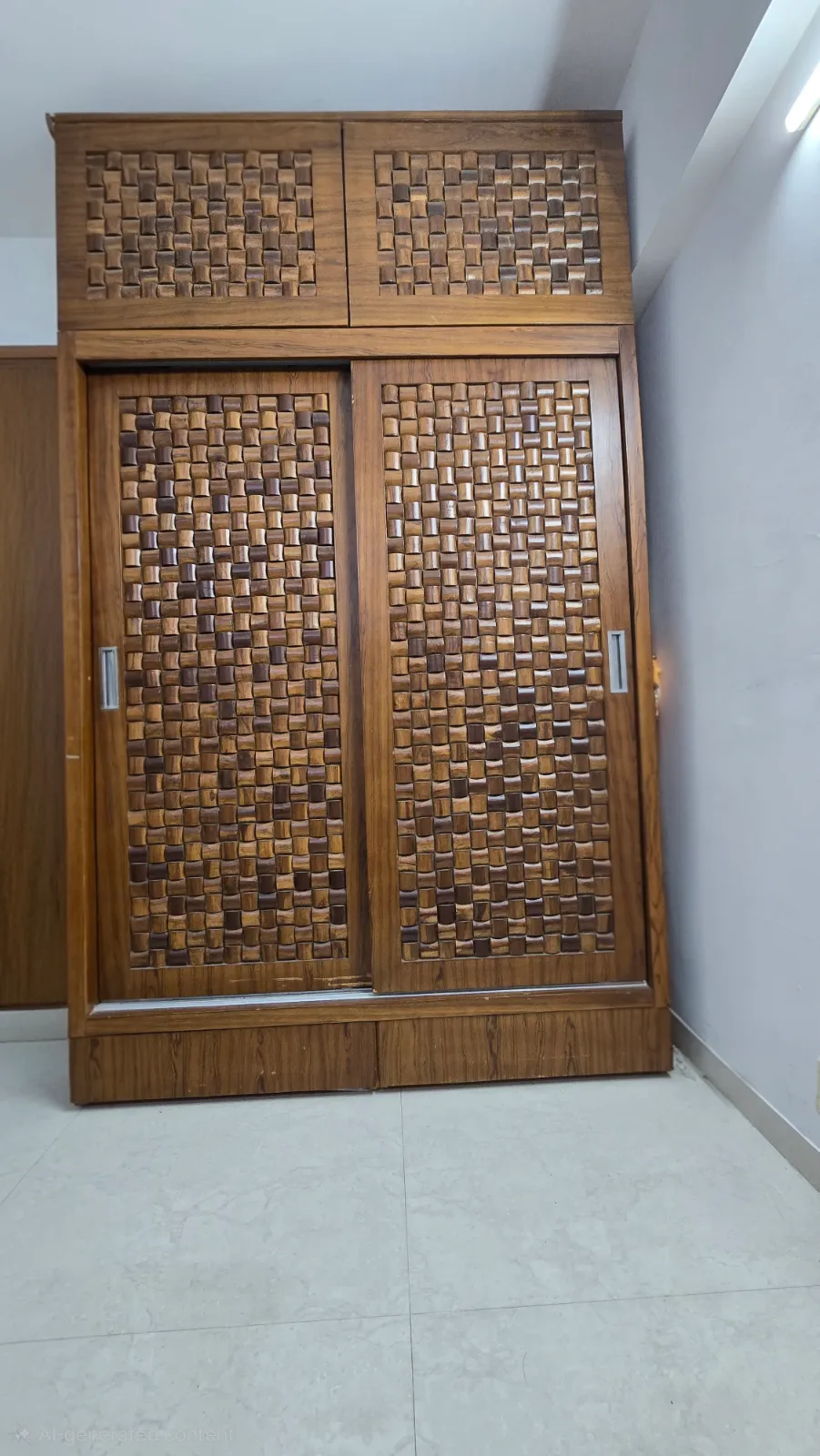 Wooden Wardrobe with Sliding Doors & Hydraulic Loft for sale in Pune, Maharashtra