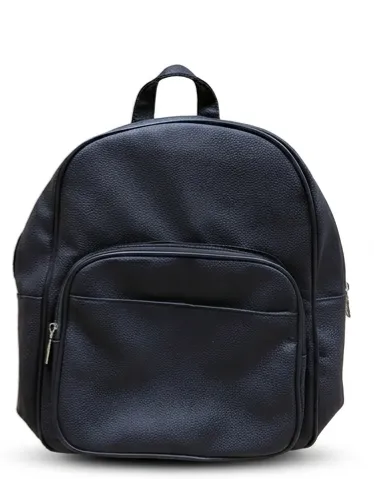 Black leather bag - Image 1